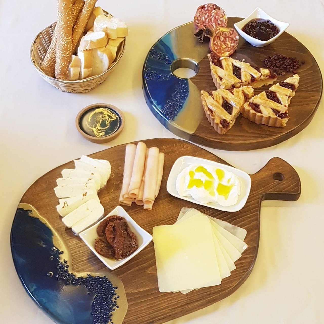 Charcuterie Boards - resin art by Zora